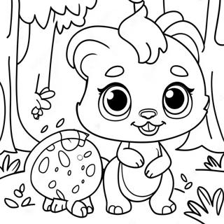 Enchantimals Forest Friends Coloring Page 38477-31983