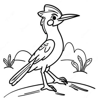 Roadrunner Coloring Page 38486-31990