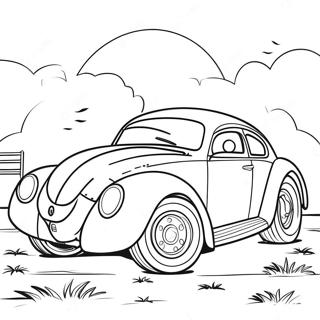 Bumblebee Car Coloring Page 38506-32015