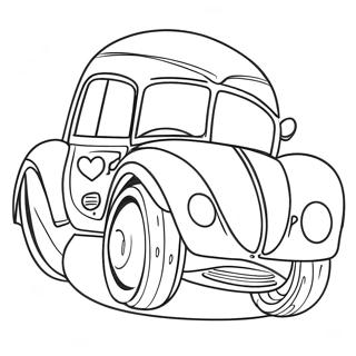 Bumblebee Car Coloring Page 38506-32016