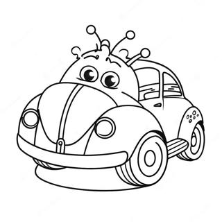 Bumblebee Car Coloring Pages