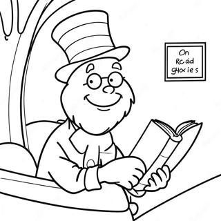 Read Across America Coloring Page 3850-3114