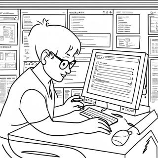 Coding Coloring Page 38536-32032