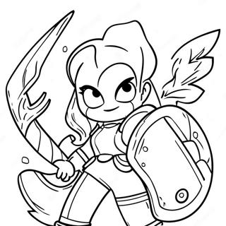 League Of Legends Coloring Page 38596-32076