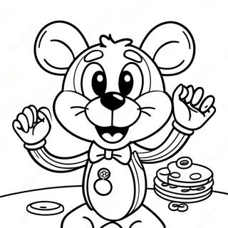 Chuck E Cheese Coloring Page 3860-3123