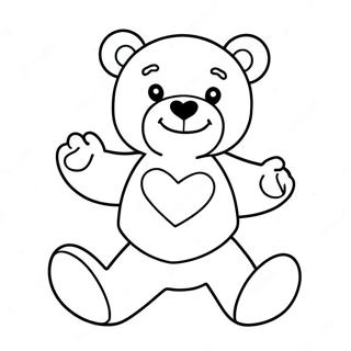 Build A Bear Coloring Pages