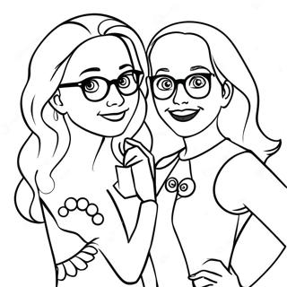 Liv And Maddie Coloring Page 38646-32123