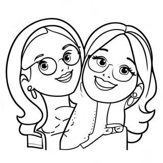 Liv And Maddie Coloring Page 38646-32124