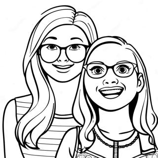 Liv And Maddie Fun Adventure Coloring Page 38647-32125