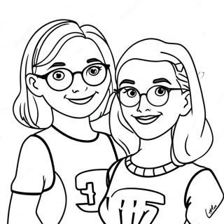 Liv And Maddie Fun Adventure Coloring Page 38647-32128