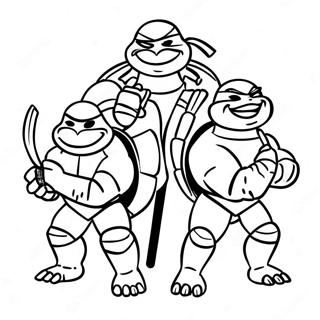 Tmnt Coloring Pages