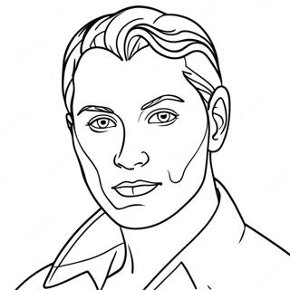 Blank Face Coloring Pages