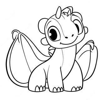 Light Fury Coloring Page 38696-32172