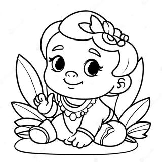 Baby Jasmine Coloring Page 38706-32166