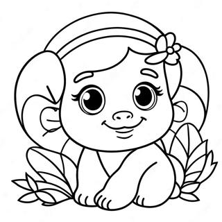 Baby Jasmine Coloring Page 38706-32168