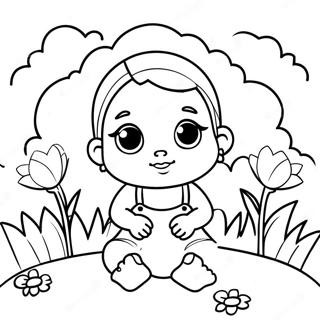 Baby Jasmine Coloring Pages