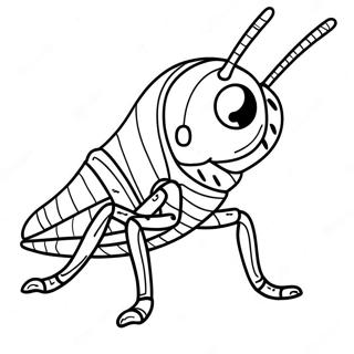 Grasshopper Coloring Page 38796-32247