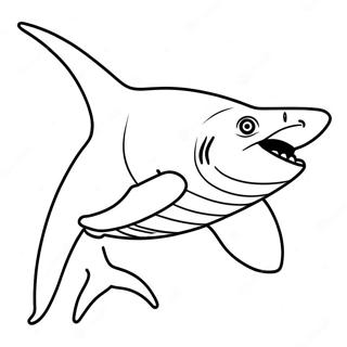 Hammerhead Shark Coloring Page 3880-3140