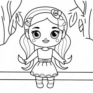 Lol Omg Doll Fashion Coloring Page 38837-32270