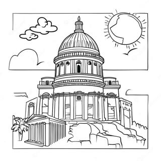 7 Wonders Of The World Coloring Page 38856-32283