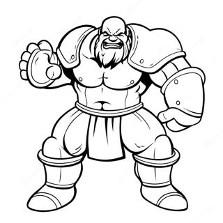 Juggernaut Coloring Page 38886-32303