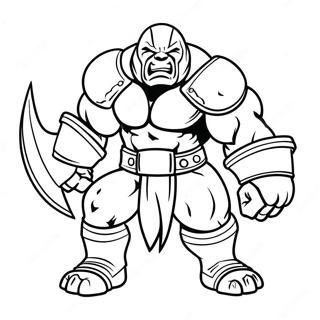 Juggernaut Coloring Page 38886-32304