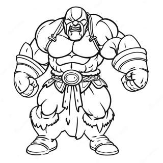 Juggernaut In Action Coloring Page 38887-32305