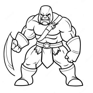 Juggernaut In Action Coloring Page 38887-32307