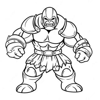 Juggernaut In Action Coloring Page 38887-32308