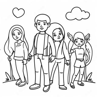 Nabnab With Friends Coloring Page 38897-32320