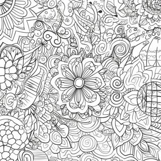 Grunge Aesthetic Coloring Pages