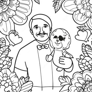 Feliz Dia Del Padre Coloring Page 38916-32334