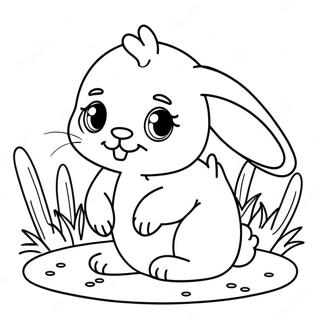 Baby Bunny Coloring Page 38946-32354