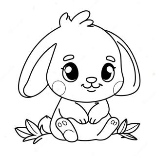 Baby Bunny Coloring Page 38946-32355