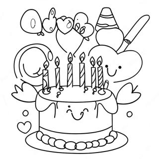 Happy Birthday Auntie Coloring Pages