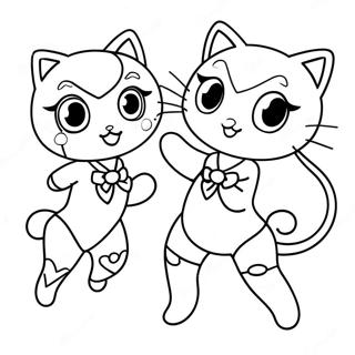 Mew Mew Power Girls Coloring Page 38977-32379