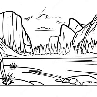 Yosemite Coloring Pages