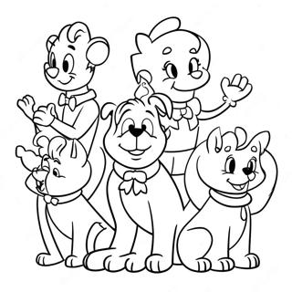 Archie And Friends Coloring Page 39007-32404