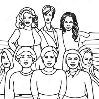 Empowering Women Leaders Coloring Page 3901-3158