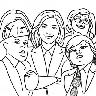 Empowering Women Leaders Coloring Page 3901-3160