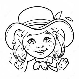 Girl Leprechaun Coloring Page 39026-32419