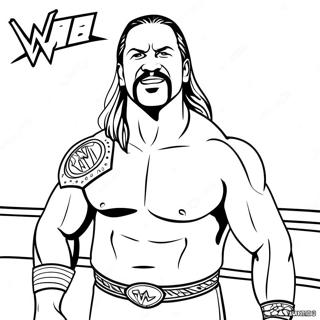 Wwe Coloring Page 39036-32423