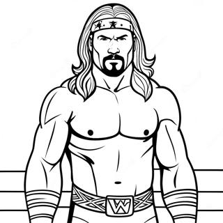 Wwe Coloring Page 39036-32424