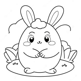 Easter Squishmallow Coloring Pages