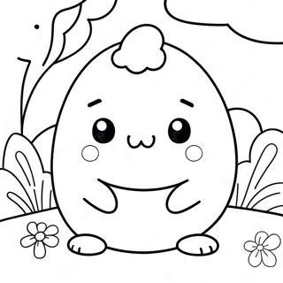 Easter Squishmallow Coloring Page 39067-32446