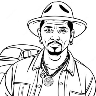 Cholo Coloring Pages