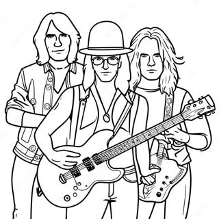 Rock N Roll Coloring Pages