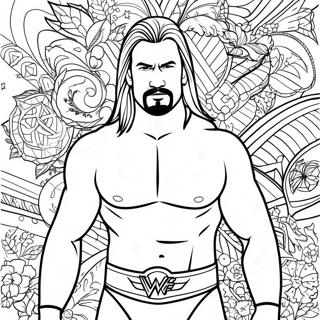 Wwe Coloring Page 39187-32534