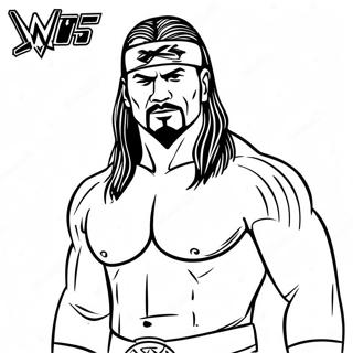 Wwe Coloring Page 39187-32535