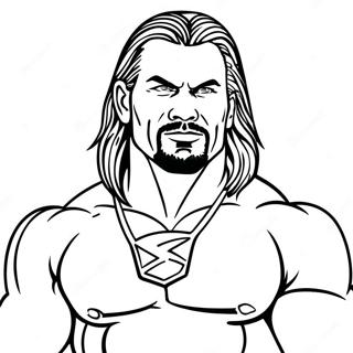 Wwe Coloring Page 39187-32536